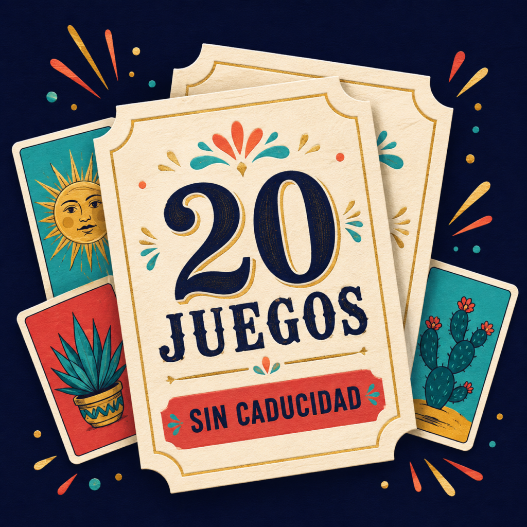 Código de Fiesta Bingo para 20 juegos sin caducidad